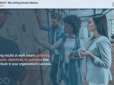 TrainingBriefs® Why Getting Results Matters